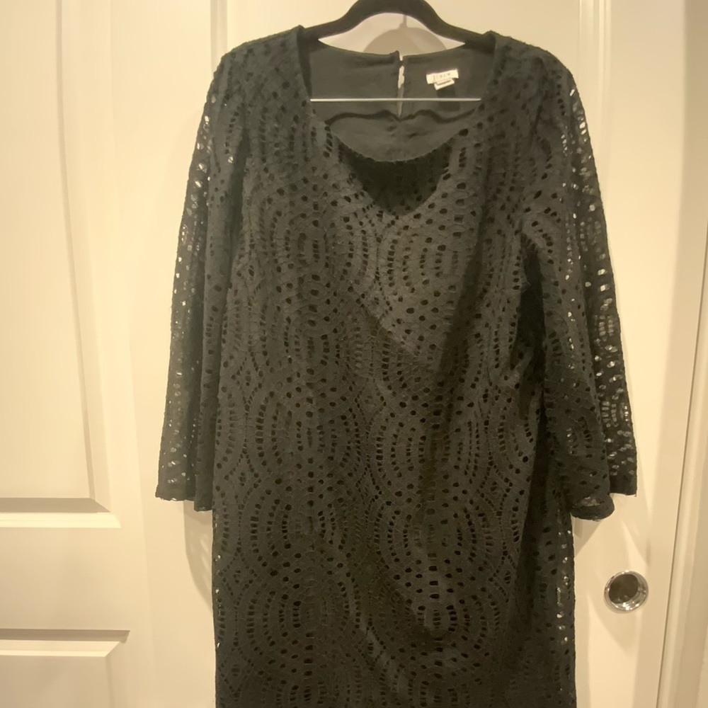 J crew lace eyelet dress